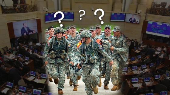 reacciones de congresistas soldados estadounidenses en Colombia