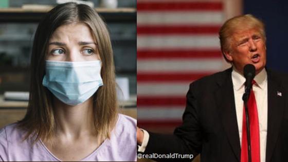 tapabocas, símbolo de polarización en Estados Unidos con Donald Trump tapabocas, símbolo de polarización en Estados Unidos con Donald Trump