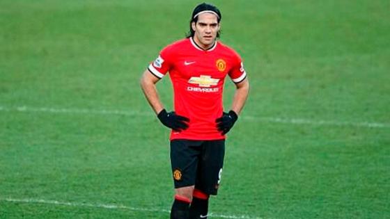 Falcao García Manchester United Premier League Falcao García Manchester United Premier League