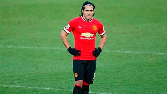 Falcao García Manchester United Premier League