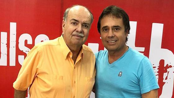 Iván Mejía Álvarez y César Augusto Londoño en El pulso del fútbol Iván Mejía Álvarez y César Augusto Londoño en El pulso del fútbol