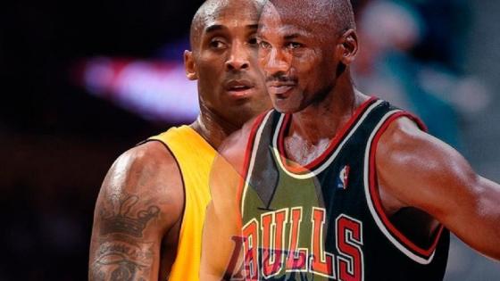 Kobe Bryant y Michael Jordan en The last dance