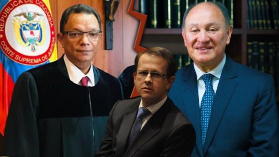 Presidente Corte Suprema, Presidente Corte Constitucional, André Felipe Arias Jorge Luis Quiroz, Andrés Felipe Arias, Alberto Rojas