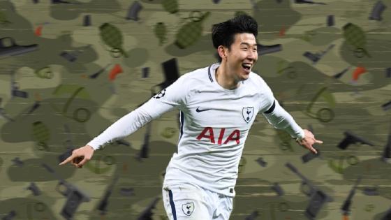 Heung Min Son luce el uniforme militar de Corea del Sur Heung Min Son luce el uniforme militar de Corea del Sur