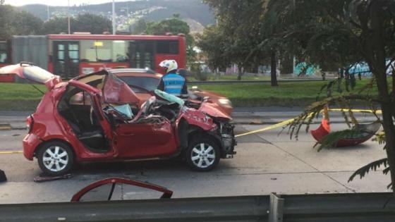 reducen velocidad en calzadas de Bogotá