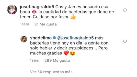 shannon de lima y james rodríguez