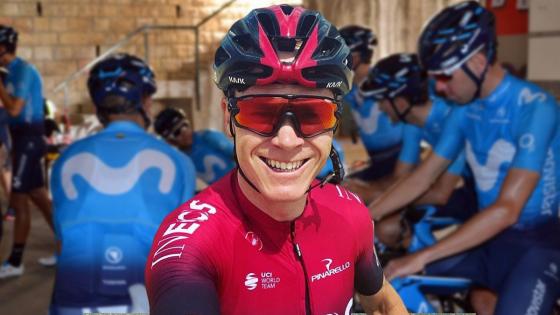 ¿Chris Froome se acerca al Movistar Team? ¿Chris Froome se acerca al Movistar Team?