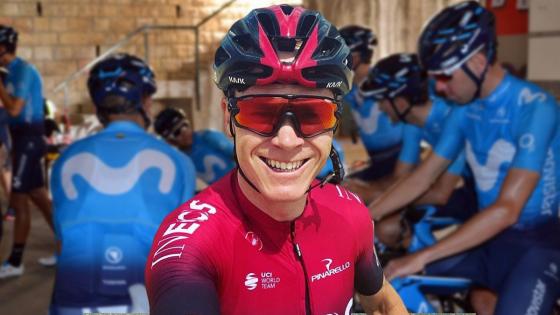 ¿Chris Froome se acerca al Movistar Team?