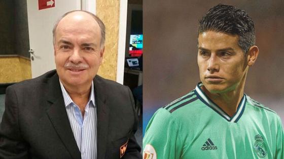 Iván Mejía y James Rodríguez