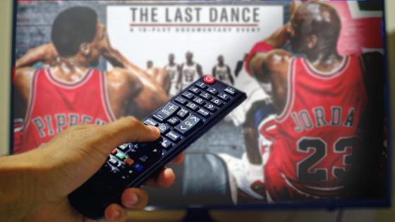 Audiencia de Michael Jordan y The last dance