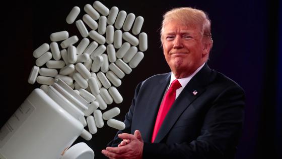 Trump y la hidroxicloroquina Trump y la hidroxicloroquina