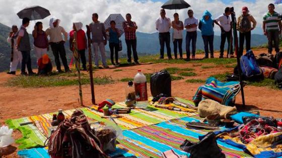 JEP investiga la existencia de cuerpos dados por desaparecidos en el resguardo indígena de San Lorenzo