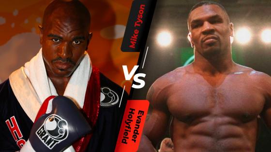 Mike tyson vs evander holyfield