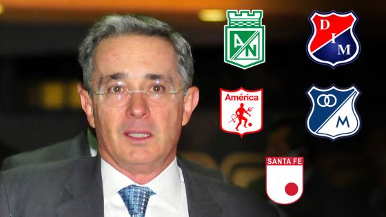 Álvaro uribe vélez hincha nacional