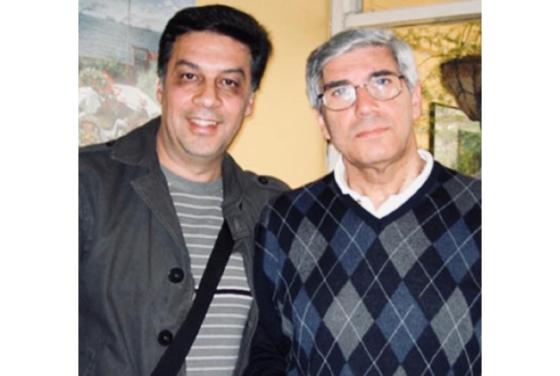 Armando Martí / El profesor Eugenio Fizzotti en compañía de Armando Martí durante sus conferencias de Logoterapia en su visita a Colombia. Armando Martí