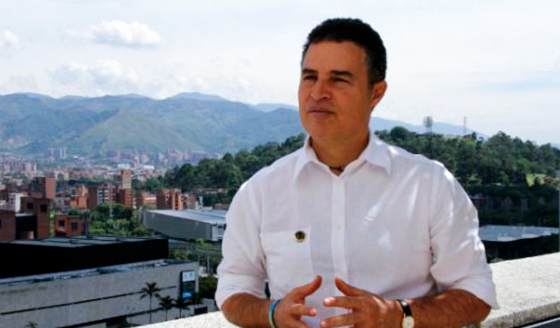 Gobernador de Antioquia Anibal Gaviria