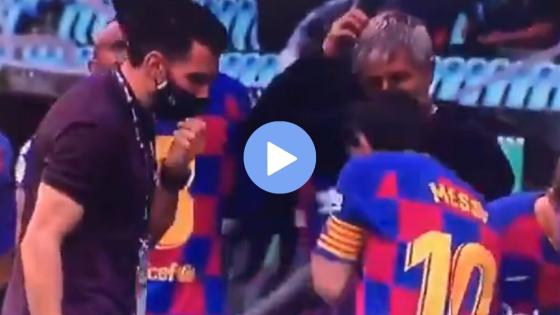 El video que dejaría en evidencia la mala relación entre Lionel Messi y el cuerpo técnico de Barcelona