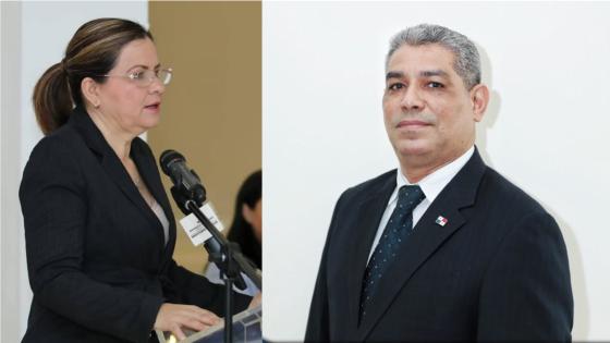 Exministra Rosario Turner - Nuevo ministro Luis Sucre Exministra Rosario Turner - Nuevo ministro Luis Sucre