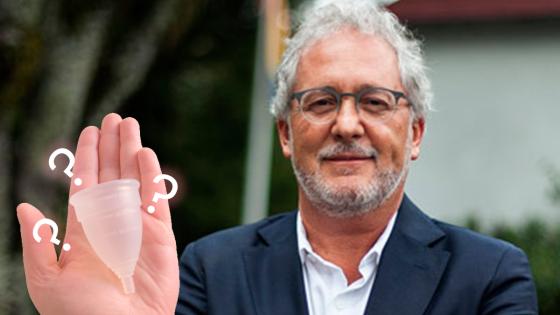 Héctor Abad, la copa menstrual y una criticada columna Héctor Abad, la copa menstrual y una criticada columna