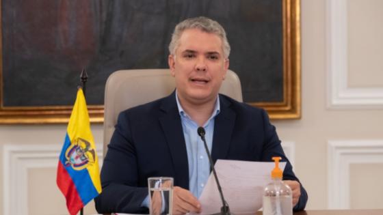 "Este no es momento de rumbas ni de pachangas": presidente Duque