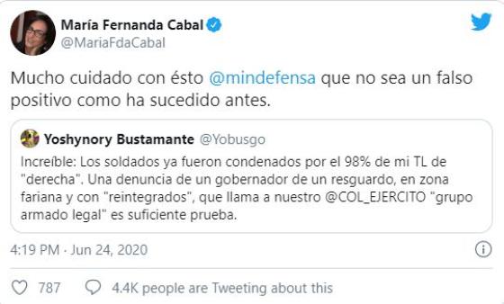 La pulla de Juan Manuel Galán sobre María Fernanda Cabal 