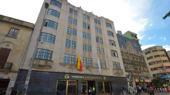 Personería de Bogotá reclamó al Distrito