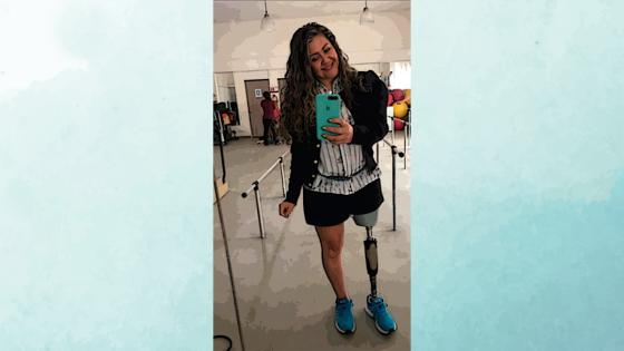 "Tengo una sola pierna pero estoy más firme que nunca": Pilar Molano "Tengo una sola pierna pero estoy más firme que nunca": Pilar Molano