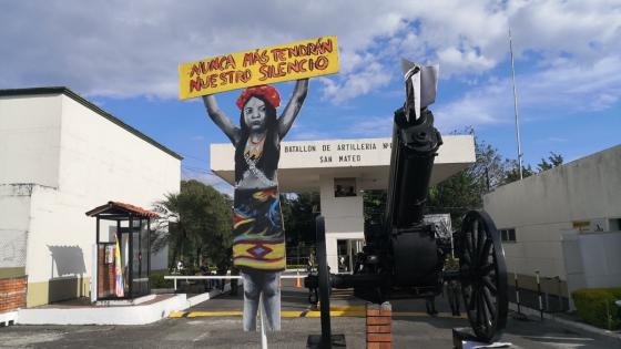 Feministas en Pereira realizaron plantón por violación de niña indígena