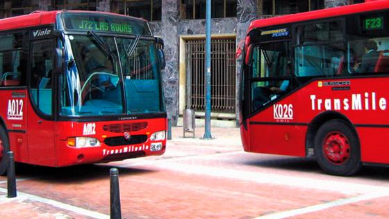 TransMilenio reactiva su operación en el Eje Ambiental