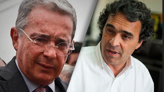 Álvaro Uribe y Sergio Fajardo