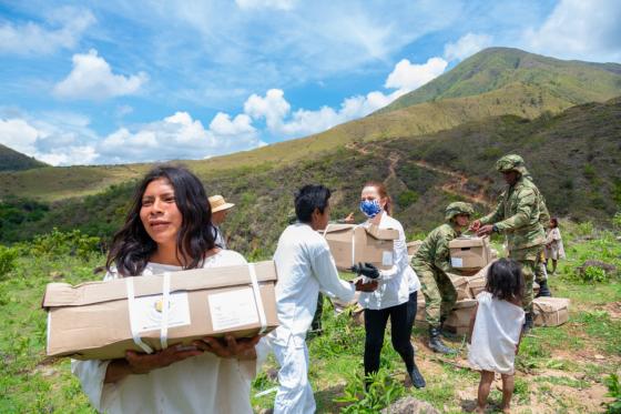 ‘Ayudar Nos Hace Bien’, campaña liderada por la Primera Dama, María Juliana Ruiz