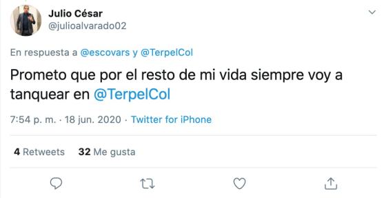 Comentarios publicación Terpel Comentarios publicación Terpel