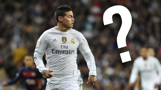 James Rodríguez suplente de nuevo con el Real Madrid James Rodríguez suplente de nuevo con el Real Madrid