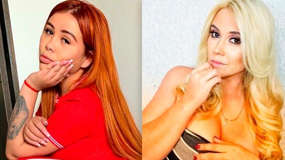 Yina Calderón y Manuela Gómez Yina Calderón y Manuela Gómez