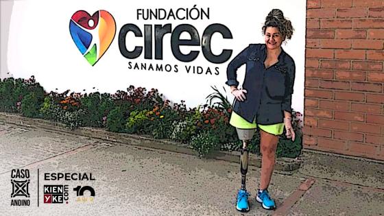 "Tengo una sola pierna pero estoy más firme que nunca": Pilar Molano "Tengo una sola pierna pero estoy más firme que nunca": Pilar Molano