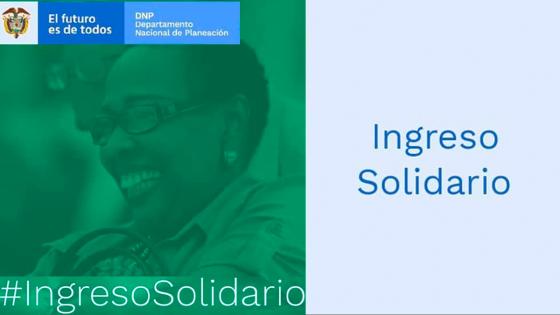 Ingreso Solidario en Colombia