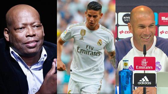 La pulla del 'Tino' Asprilla a Zidane por no poner a James Rodríguez