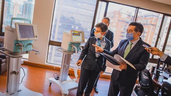 Alcaldía de Bogotá y Gobierno Nacional pactaron entrega de 722 ventiladores Alcaldía de Bogotá y Gobierno Nacional pactaron entrega de 722 ventiladores