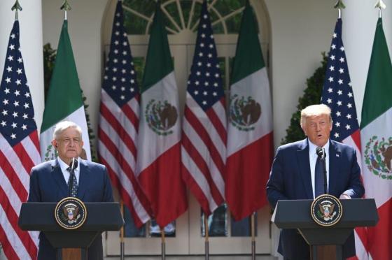 "La relación entre EE.UU. y México nunca había sido tan cercana": Trump