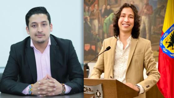 Andrés Hernández y Julián Sastoque
