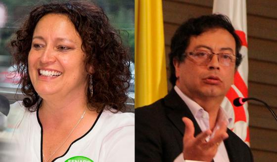 Angélica Lozano reconoce que fue un error votar por Petro a la presidencia