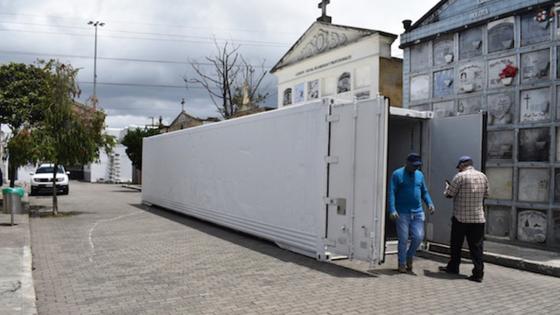 Contenedores refrigerados en Bogotá: su función en medio de la pandemia