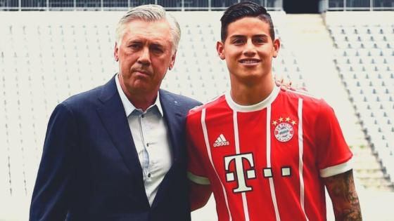 Carlo Ancelotti habló de James Rodríguez y su posibilidad de llegar al Everton