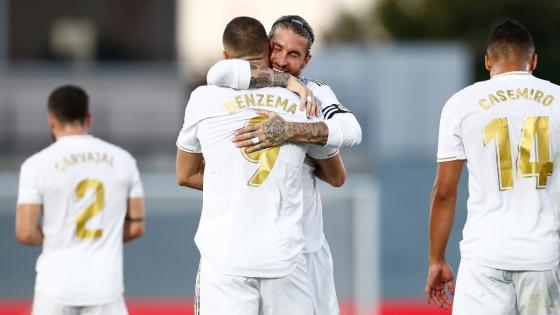 Real Madrid se coronó campeón en España con doblete de Karin Benzema contra Villarreal