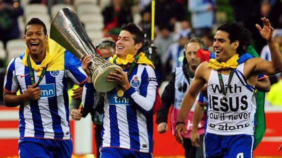 James Rodríguez en su etapa con Porto FC 