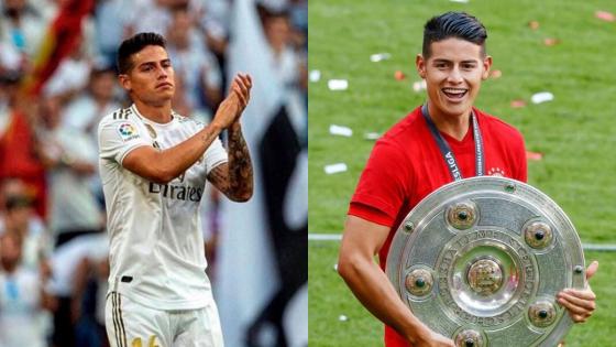 James Rodríguez en Real Madrid y Bayern Múnich