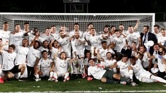 Real Madrid campeón de España con el título número 34