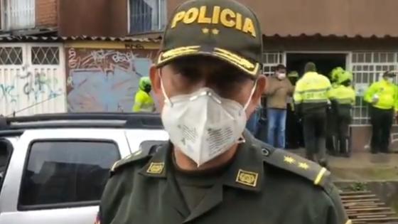 Comandante de la Policía de Bogotá dio positivo para Covid-19