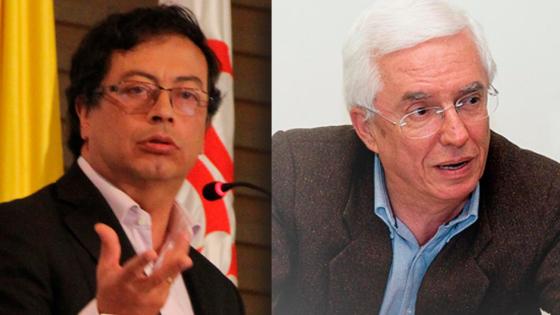 Gustavo Petro y Jorge Enrique Robledo Gustavo Petro y Jorge Enrique Robledo