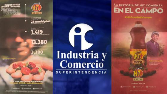 Pubicidad de Hit Pauta de dos páginas Hit